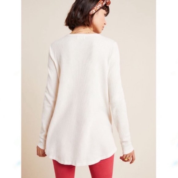 Anthropologie | NWT Nadia Waffle Tunic Top - Picture 5 of 16